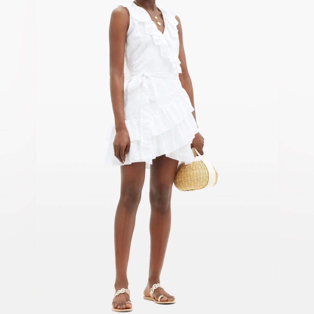 BNWT Melissa Odabash white wrap dress
